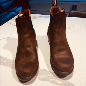 Blundstone Rustic Brown Heeled Boots - BL1673